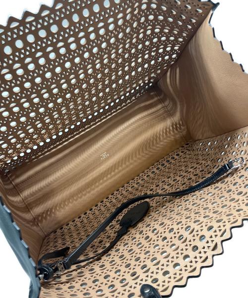 ALAIA（アライア）ALAIA (アライア) ギャランス ラージ レザー ショッパー ブラックの古着・服飾アイテム