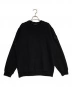 STONE ISLANDストーンアイランド）の古着「クルーネック スウェットシャツ」｜ブラック
