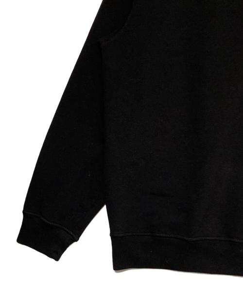 STONE ISLAND（ストーンアイランド）STONE ISLAND (ストーンアイランド) クルーネック スウェットシャツ ブラック サイズ:Mの古着・服飾アイテム