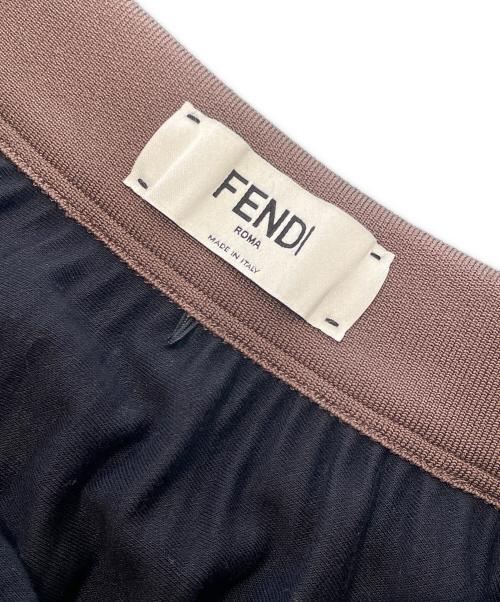 FENDI（フェンディ）FENDI (フェンディ) プリーツスカート ブラック サイズ:42の古着・服飾アイテム