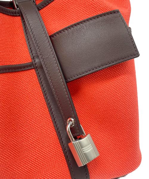 HERMES（エルメス）HERMES (エルメス) ピコタンPM カーゴ ルージュセリエ×ローズテキサス サイズ:ＰＭ 未使用品の古着・服飾アイテム