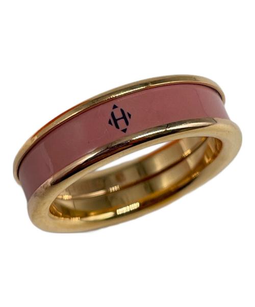 HERMES（エルメス）HERMES (エルメス) ユニPM Hディアマン ピンク×ゴールド サイズ:12号の古着・服飾アイテム