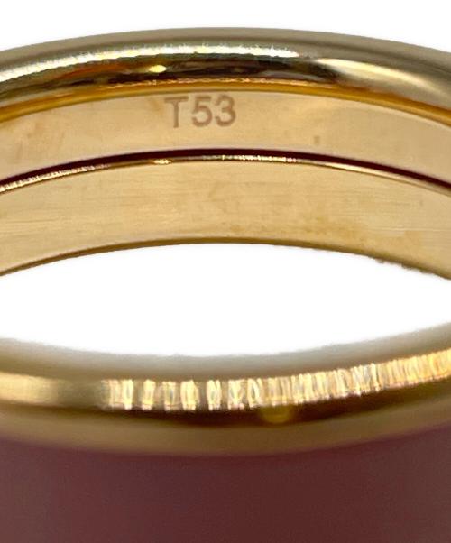 HERMES（エルメス）HERMES (エルメス) ユニPM Hディアマン ピンク×ゴールド サイズ:12号の古着・服飾アイテム