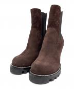 LOUIS VUITTONルイ ヴィトン）の古着「スタートレイルアンクルブーツ」｜ブラウン