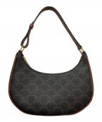 CELINEセリーヌ）の古着「トリオンフキャンバスアヴァ」｜ブラウン