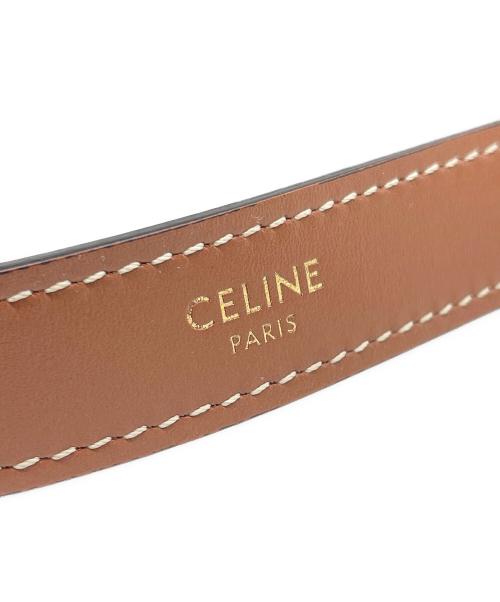 CELINE（セリーヌ）CELINE (セリーヌ) トリオンフキャンバスアヴァ ブラウンの古着・服飾アイテム