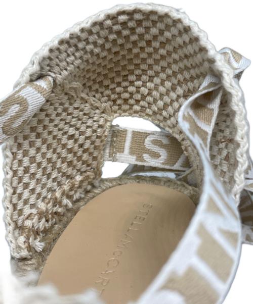 STELLA McCARTNEY（ステラマッカートニー）STELLA McCARTNEY (ステラマッカートニー) ガイア プラットフォーム エスパドリーユ ベージュ サイズ:37の古着・服飾アイテム