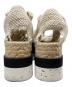 中古・古着 STELLA McCARTNEY (ステラマッカートニー) ガイア プラットフォーム エスパドリーユ ベージュ サイズ:37：25000円