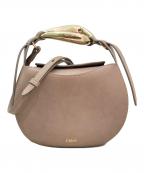 Chloeクロエ）の古着「KISSスモールバッグ」｜ベージュ