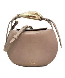 Chloe（クロエ）の古着「KISSスモールバッグ」｜ベージュ