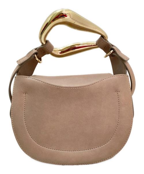 Chloe（クロエ）Chloe (クロエ) KISSスモールバッグ ベージュの古着・服飾アイテム