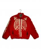 KAPITALキャピタル）の古着「フリースジャケット」｜レッド