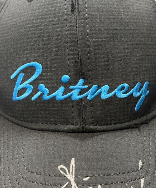 BALENCIAGA（バレンシアガ）BALENCIAGA (バレンシアガ) BRITNEY SPEARS (ブリトニースピアーズ) Series Cap ブラックの古着・服飾アイテム