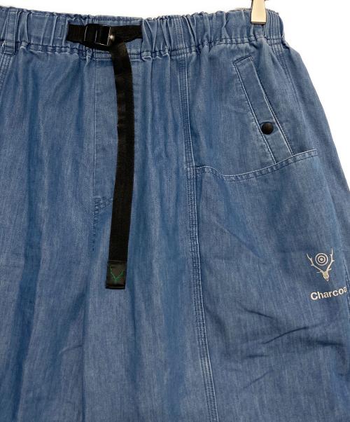 South2 West8（サウスツー ウエストエイト）South2 West8 (サウスツー ウエストエイト) カーゴパンツ ブルー サイズ:Lの古着・服飾アイテム
