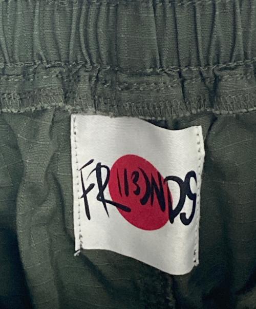FR(13)NDS（フレンズ）FR(13)NDS (フレンズ) ボンディングカーゴパンツ カーキ サイズ:FREEの古着・服飾アイテム