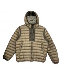 C.P COMPANY（シーピーカンパニー）の古着「DD SHELL GOGGLE DOWN JACKET」｜カーキ