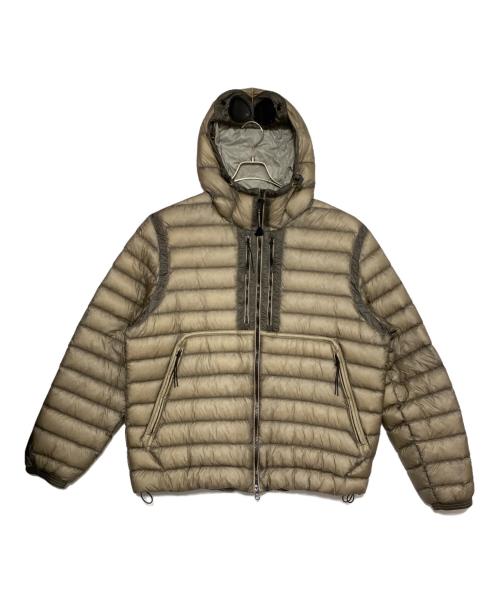 C.P COMPANY（シーピーカンパニー）C.P COMPANY (シーピーカンパニー) DD SHELL GOGGLE DOWN JACKET カーキ サイズ:XXLの古着・服飾アイテム