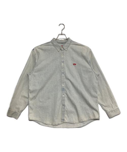 SUPREME（シュプリーム）Supreme (シュプリーム) Small Box Shirt ブルー サイズ:XLの古着・服飾アイテム