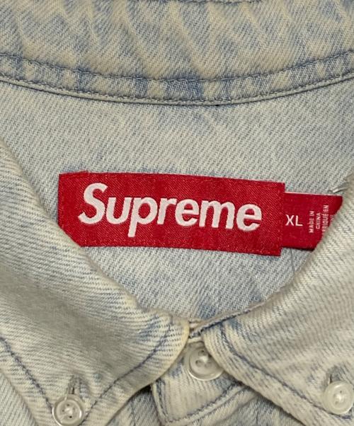SUPREME（シュプリーム）Supreme (シュプリーム) Small Box Shirt ブルー サイズ:XLの古着・服飾アイテム