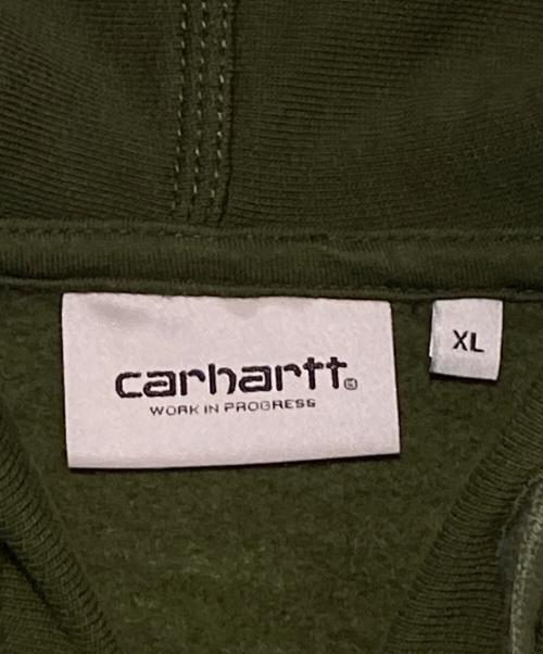 CarHartt（カーハート）CarHartt (カーハート) パーカー グリーン サイズ:XLの古着・服飾アイテム