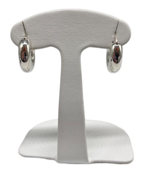 JIL SANDER（ジルサンダー）JIL SANDER (ジルサンダー) チャンキーフープピアス シルバーの古着・服飾アイテム