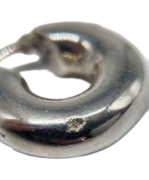 JIL SANDER（ジルサンダー）JIL SANDER (ジルサンダー) チャンキーフープピアス シルバーの古着・服飾アイテム