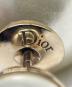 中古・古着 Dior (ディオール) Dior Tribales ピアス ゴールド×ホワイト：24000円