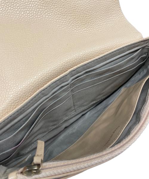 CHAENL（シャネル）CHAENL (シャネル) ハーフムーン チェーンウォレット ベージュの古着・服飾アイテム