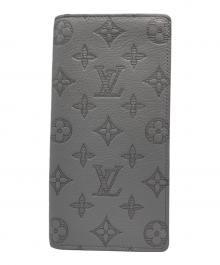 LOUIS VUITTON（ルイ ヴィトン）の古着「ポルトフォイユ ブラザ」｜グレー