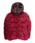 MONCLER（モンクレール）の古着「BADYP/フェイクファー切替ダウンジャケット」｜ボルドー