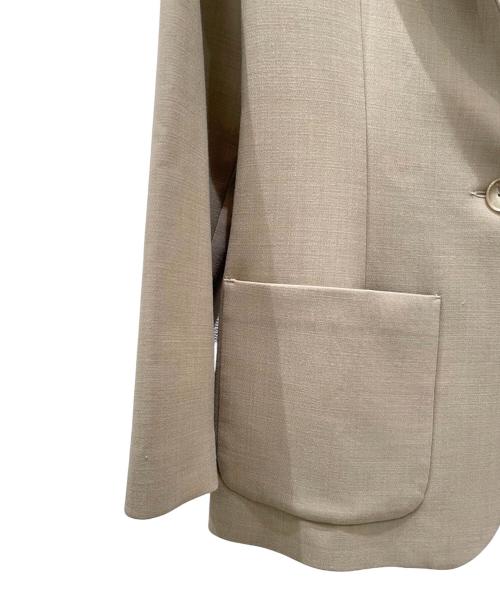 ROSAE PARIS（ロサエパリ）ROSAE PARIS (ロサエパリ) テーラードジャケット ベージュ サイズ:36の古着・服飾アイテム