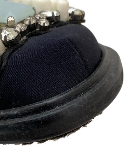 MARNI（マルニ）MARNI (マルニ) ビジュースポーツサンダル ブラック サイズ:35の古着・服飾アイテム