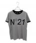 N°21（ヌメロヴェントゥーノ）の古着「ロゴTシャツ」｜ライトグレー