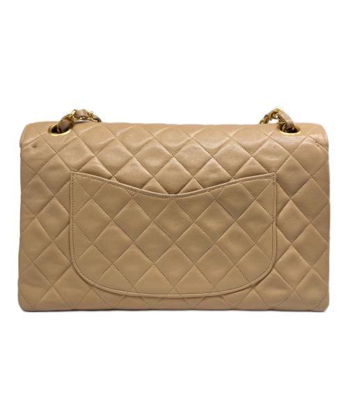 CHANEL（シャネル）CHANEL (シャネル) Wフラップ マトラッセ ラムスキン ベージュの古着・服飾アイテム