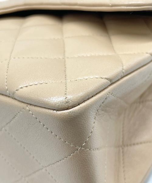 CHANEL（シャネル）CHANEL (シャネル) Wフラップ マトラッセ ラムスキン ベージュの古着・服飾アイテム