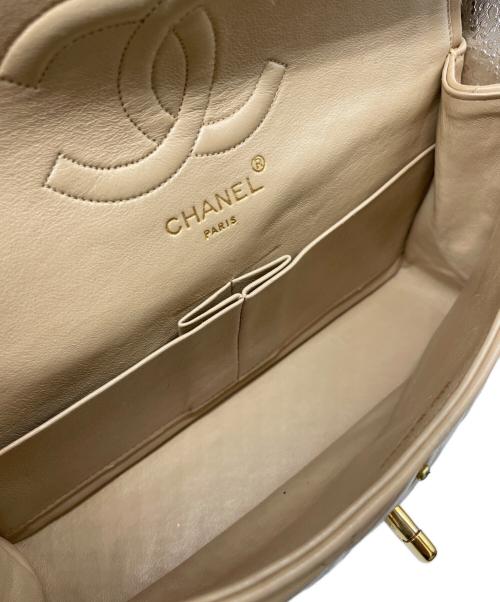 CHANEL（シャネル）CHANEL (シャネル) Wフラップ マトラッセ ラムスキン ベージュの古着・服飾アイテム