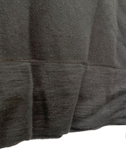 CHANEL（シャネル）CHANEL (シャネル) カシミヤ混ヘンリーネックカットソー ブラック サイズ:42の古着・服飾アイテム
