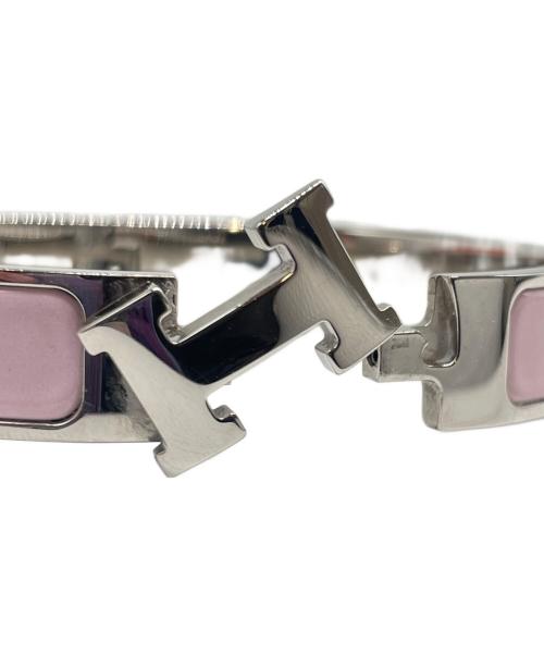 HERMES（エルメス）HERMES (エルメス) クリック・クラックH PM ピンク×シルバー サイズ:PMの古着・服飾アイテム