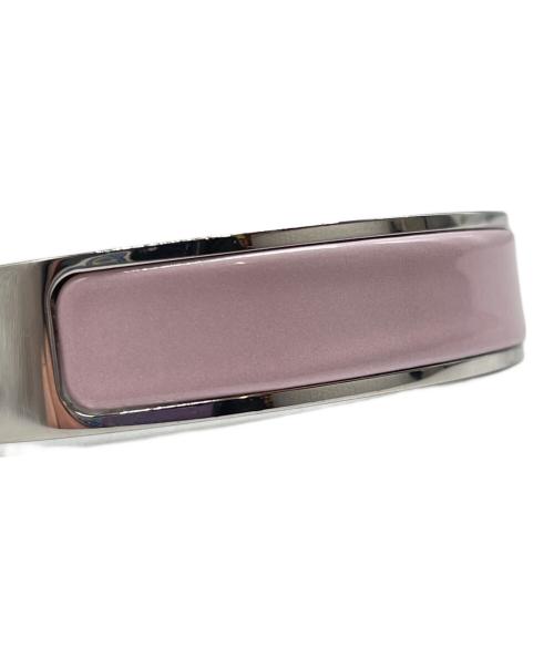 HERMES（エルメス）HERMES (エルメス) クリック・クラックH PM ピンク×シルバー サイズ:PMの古着・服飾アイテム