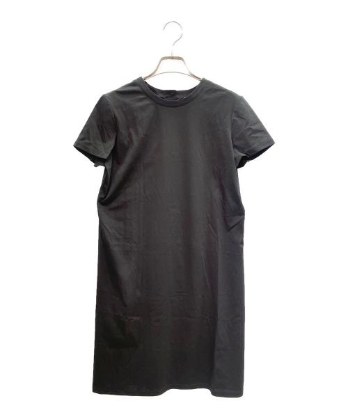 CHANEL（シャネル）CHANEL (シャネル) 半袖カットソー ココマークボタン ワンピース ブラック サイズ:Ｓの古着・服飾アイテム