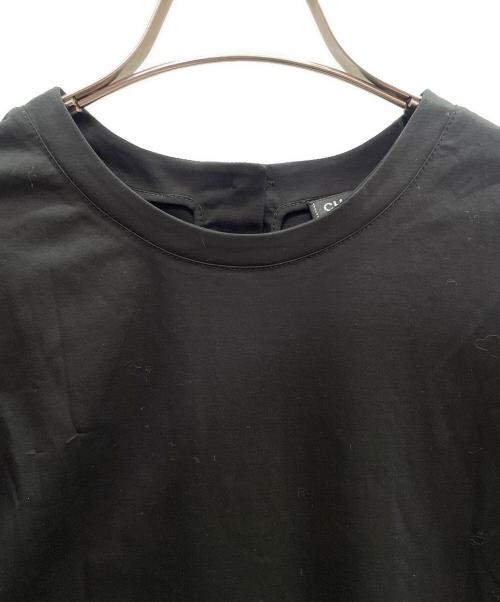 CHANEL（シャネル）CHANEL (シャネル) 半袖カットソー ココマークボタン ワンピース ブラック サイズ:Ｓの古着・服飾アイテム