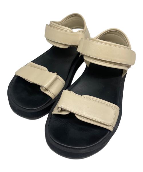 THE ROW（ザ ロウ）THE ROW (ザ ロウ) スポーツサンダル ブラック×ベージュ サイズ:36　1/2の古着・服飾アイテム