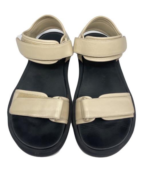THE ROW（ザ ロウ）THE ROW (ザ ロウ) スポーツサンダル ブラック×ベージュ サイズ:36　1/2の古着・服飾アイテム