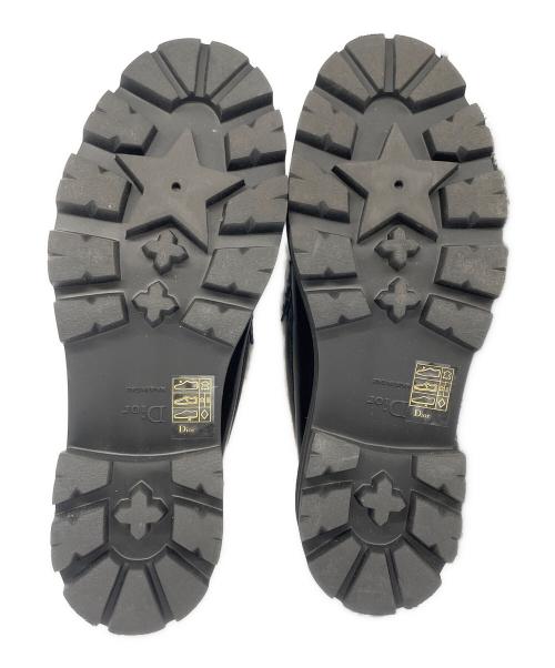 Christian Dior（クリスチャン ディオール）Christian Dior (クリスチャン ディオール) プラットフォームローファー ブラック サイズ:37 1/2の古着・服飾アイテム
