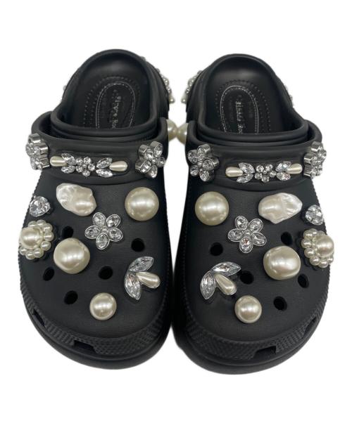 crocs（クロックス）crocs (クロックス) Simone Rocha (シモーネ ロシャ) X クロックス クラシック プラットフォーム ブラック サイズ:7の古着・服飾アイテム