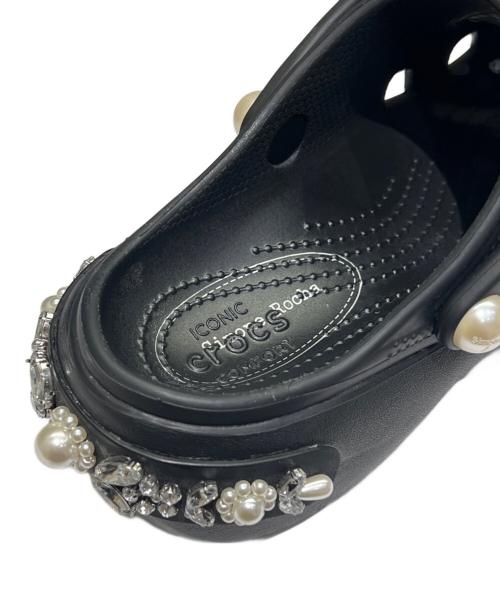 crocs（クロックス）crocs (クロックス) Simone Rocha (シモーネ ロシャ) X クロックス クラシック プラットフォーム ブラック サイズ:7の古着・服飾アイテム