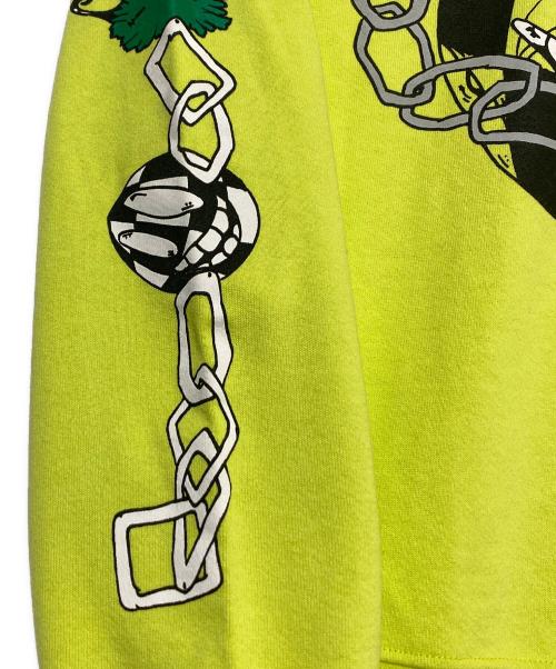 CHROME HEARTS（クロムハーツ）CHROME HEARTS (クロムハーツ) MATTY BOY PRO HRDWR SWEATSHIRT イエロー サイズ:Sの古着・服飾アイテム