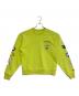CHROME HEARTS (クロムハーツ) MATTY BOY PRO HRDWR SWEATSHIRT イエロー サイズ:S：100000円