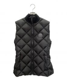 HERMES（エルメス）の古着「ロゴパッチ ダウンベスト」｜ブラック