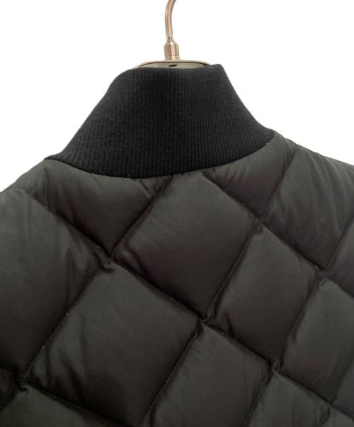 HERMES（エルメス）HERMES (エルメス) ロゴパッチ ダウンベスト ブラック サイズ:36の古着・服飾アイテム